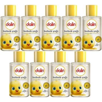 Dalin 50 ml 9 Adet Klasik Mini Bebek Yağı