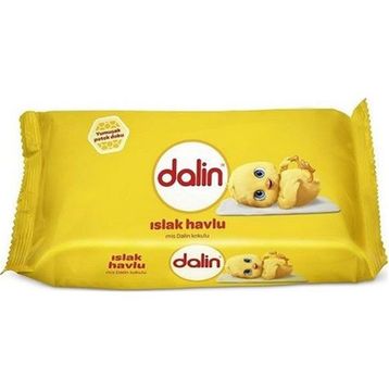 Dalin 56x24 Paket Islak Havlu Mendil