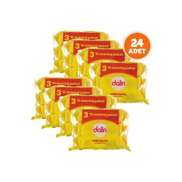 Dalin 8 Adet 3x56 Yaprak Islak Mendil