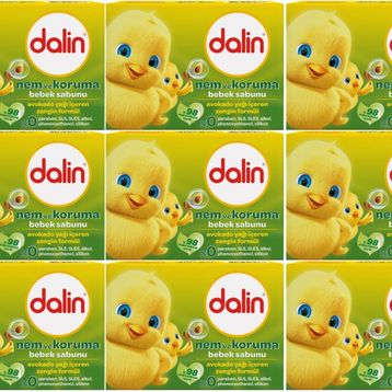 Dalin 9x100 gr Avakadolu Bebek Sabunu