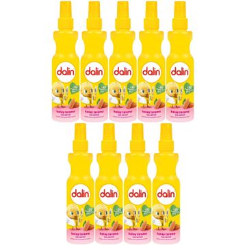 Dalin 9x200 ml Badem Özlü Kolay Saç Tarama Spreyi