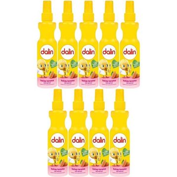Dalin 9x200 ml Badem Özlü Kolay Saç Tarama Spreyi