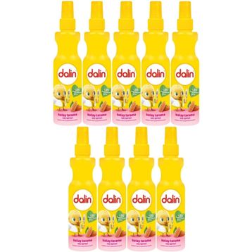 Dalin 9x200 ml Badem Özlü Kolay Saç Tarama Spreyi