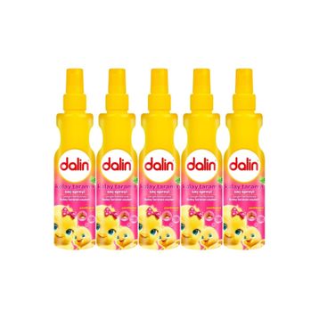Dalin Badem Özlü 5x200 ml Kolay Saç Tarama Spreyi