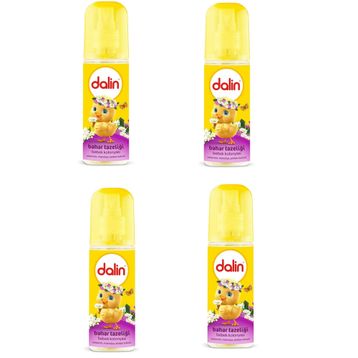 Dalin Bahar Tazeliği 4x150 ml Bebek Kolonyası