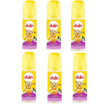 Dalin Bahar Tazeliği 6x150 ml Bebek Kolonyası