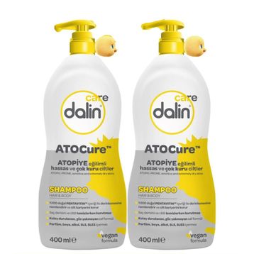 Dalin Care Atocure 2x400 ml Şampuan