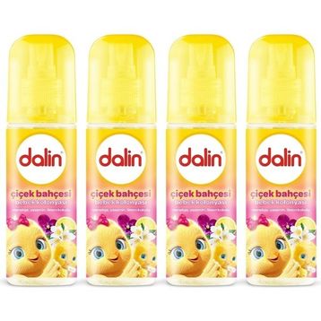 Dalin Çiçek Bahçesi 4x150 ml Bebek Kolonyası