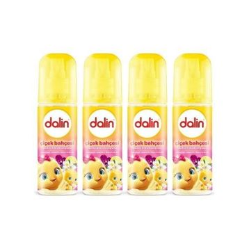 Dalin Çiçek Bahçesi 4x150 ml Bebek Kolonyası