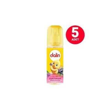 Dalin Çiçek Bahçesi 5 x 150 ml Bebek Kolonyası