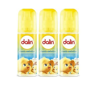 Dalin Deniz Esintisi 3x150 ml Sprey Bebek Kolonyası