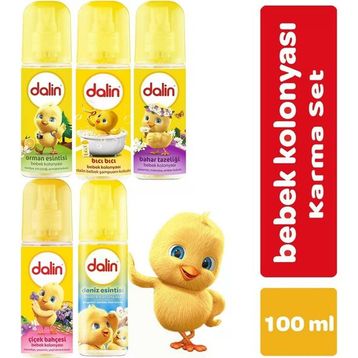 Dalin Deniz Esintisi 5x100 ml Bebek Kolonyası