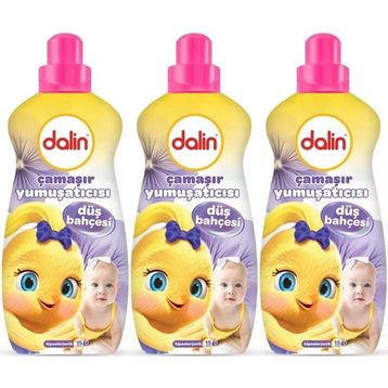 Dalin Düş Bahçesi 3x1500 ml Bebeklere Özel Çamaşır Yumuşatıcı