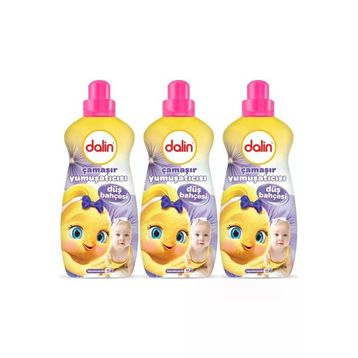 Dalin Düş Bahçesi 3x1500 ml Bebeklere Özel Çamaşır Yumuşatıcı