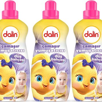 Dalin Düş Bahçesi 3x1500 ml Bebeklere Özel Çamaşır Yumuşatıcı