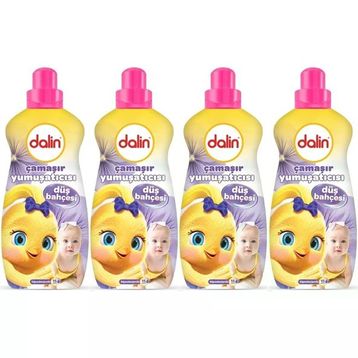 Dalin Düş Bahçesi 4x1500 ml Bebeklere Özel Çamaşır Yumuşatıcı