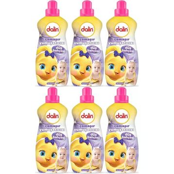 Dalin Düş Bahçesi 6x1500 ml Bebeklere Özel Çamaşır Yumuşatıcı