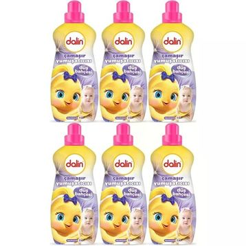 Dalin Düş Bahçesi 6x1500 ml Bebeklere Özel Çamaşır Yumuşatıcı