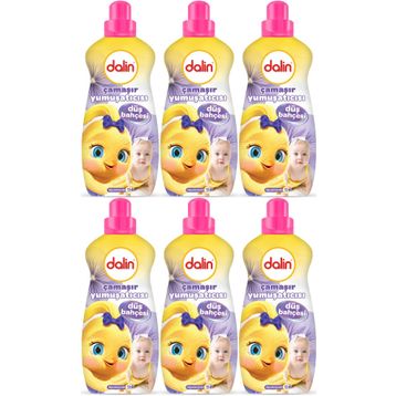 Dalin Düş Bahçesi 6x1500 ml Bebeklere Özel Çamaşır Yumuşatıcı