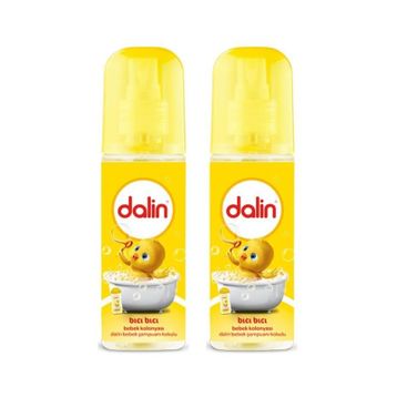 Dalin İce Blue 2x100 ml Bebek Kolonyası