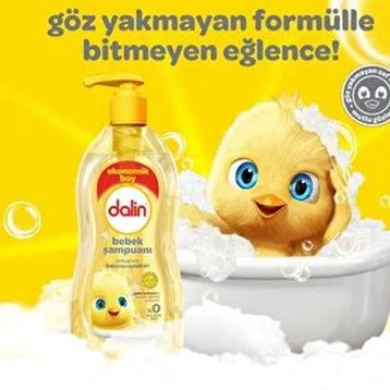 Dalin Klasik 2x900 ml Bebek Şampuanı