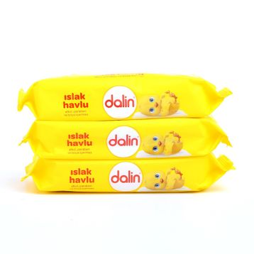 Dalin Klasik 3x56 Adet Islak Havlu