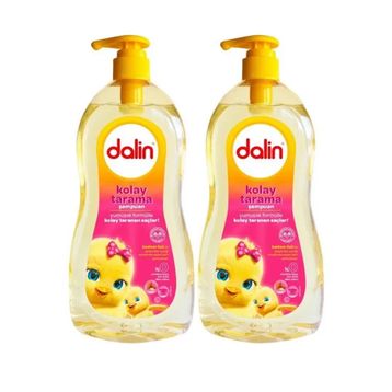Dalin Kolay Tarama 2x700 ml Badem Özlü Bebek Şampuanı