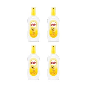 Dalin Light Oil Spreyli 4x200 ml Bebek Yağı