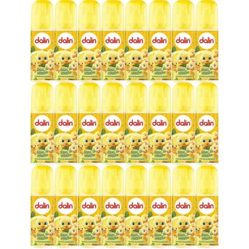 Dalin Limon Çiçeği Limon-Bergomat-Papatya 24x150 ml Bebek Kolonyası