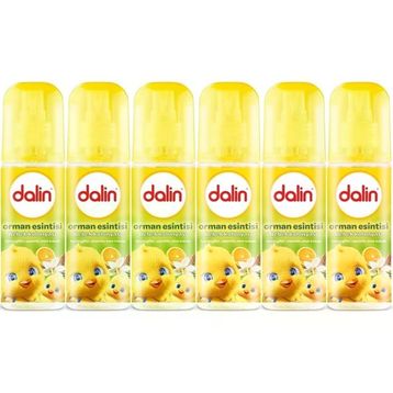 Dalin Orman Esintisi Turunçgiller Yasemin Misk Kokulu 6'lı 150 ml Bebek Kolonyası