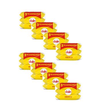 Dalin Sensitive 24x52 Yaprak Islak Havlu Mendil