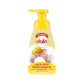 Dalin Yenidoğan 200 ml Köpük Şampuan