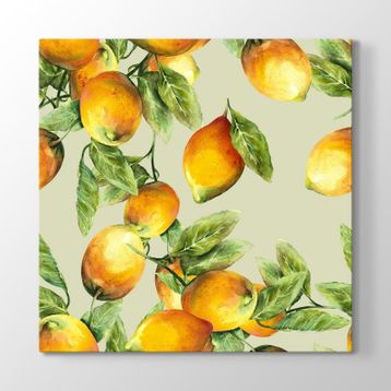 Dalında Limonlar Tablosu