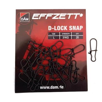 Dam D-Lock Snaps 20 Adet Klips