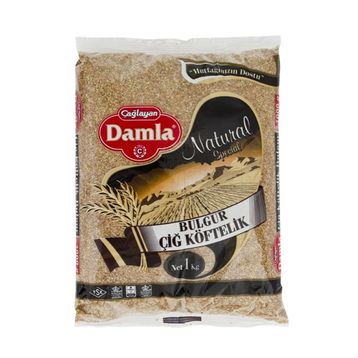 Damla 1 kg Çiğ Köftelik Bulgur
