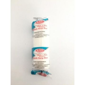 Damla 10 cm x 4 mt Sağlık Elastik Sargı Bezi