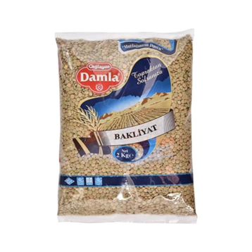 Damla 2 kg Yeşil Mercimek
