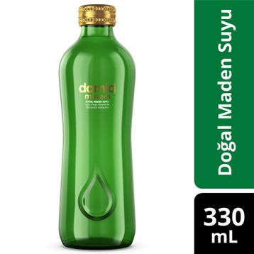 Damla Minera Mineralli 330 ml Cam Şişe Su