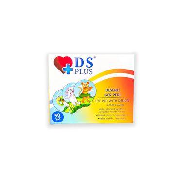 Damla Sağlık Plus Desenli 50'li Çocuk Göz Pedi