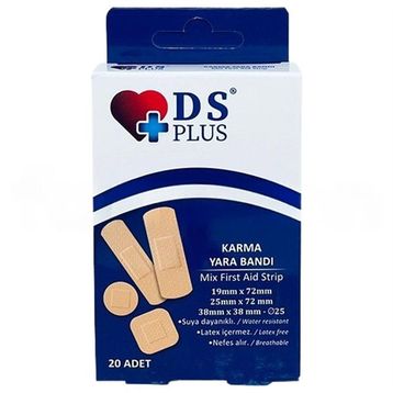 Damla Sağlık Plus Karma 20'li Yara Bandı