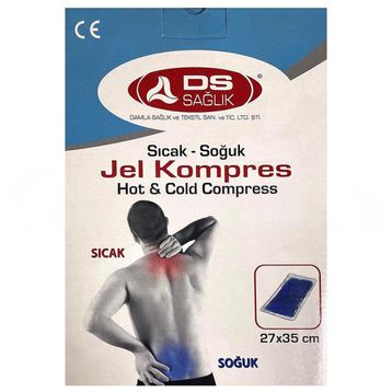 Damla Sağlık Sıcak Soğuk Kılıfsız 27x35 cm Jel Kompres