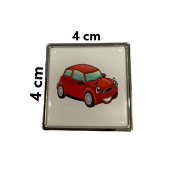 Damla Simge Kare Krom Çekmece Düğmesi