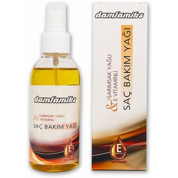 Damlamiks Sarımsak Yağlı ve E Vitaminli 150 ml Saç Bakım Yağı