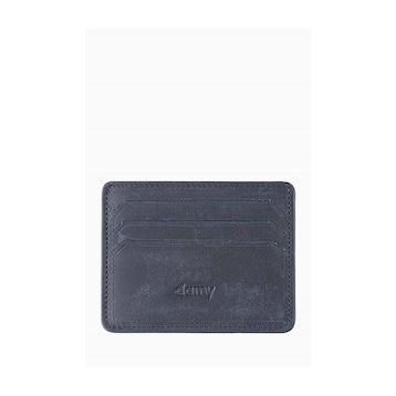 Damy 530CR Siyah Hakiki Deri Unisex Kartlık