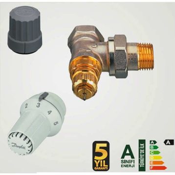 Danfoss Termostatik Köşe Radyatör Vanası