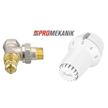 Danfoss Termostatik Köşe Radyatör Vanası