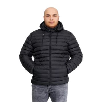 Danger 121DNGR Battal Siyah Şişme Erkek Mont