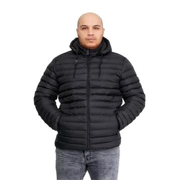 Danger 121DNGR Battal Siyah Şişme Erkek Mont