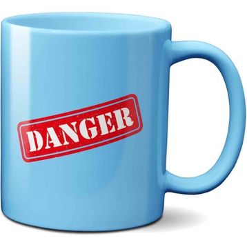 Danger Baskılı Kupa