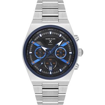 Daniel Klein DK.1.13755-5 Exclusive Fonksiyonlar Aktif Çelik Kaplama Suya Dayanıklı Metalik Renk Erkek Kol Saati